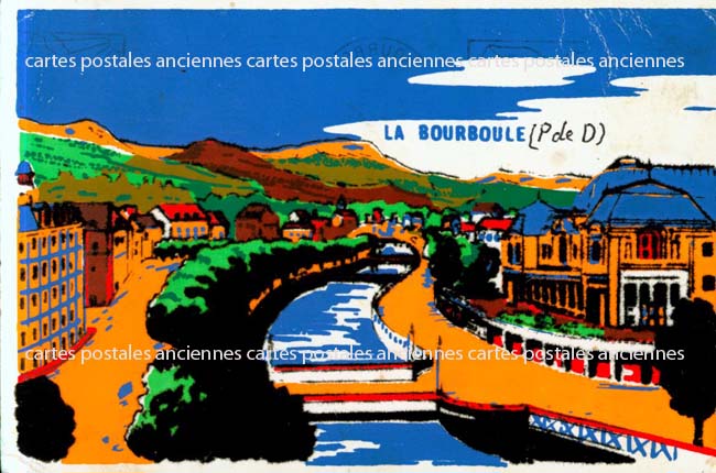 Cartes postales anciennes > CARTES POSTALES > carte postale ancienne > cartes-postales-ancienne.com Auvergne rhone alpes Puy de dome La Bourboule