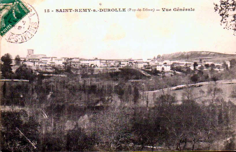 Cartes postales anciennes > CARTES POSTALES > carte postale ancienne > cartes-postales-ancienne.com Auvergne rhone alpes Puy de dome Saint Remy Sur Durolle