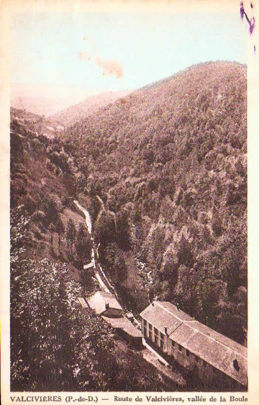 Cartes postales anciennes > CARTES POSTALES > carte postale ancienne > cartes-postales-ancienne.com Auvergne rhone alpes Puy de dome Valcivieres