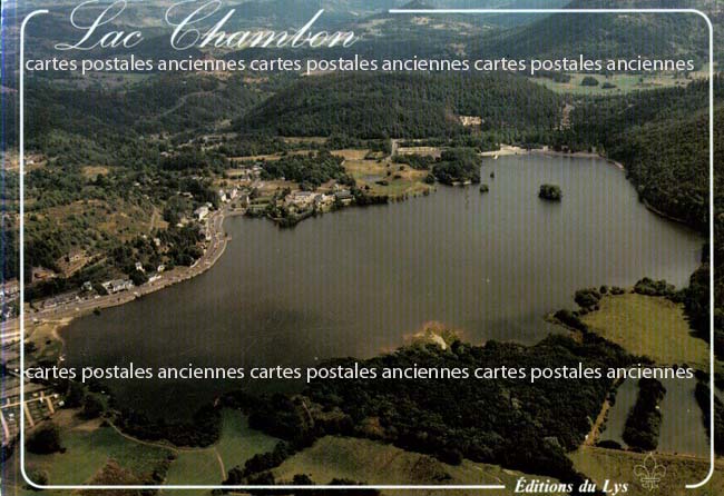 Cartes postales anciennes > CARTES POSTALES > carte postale ancienne > cartes-postales-ancienne.com Auvergne rhone alpes Puy de dome Chambon Sur Lac