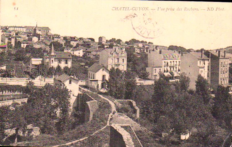Cartes postales anciennes > CARTES POSTALES > carte postale ancienne > cartes-postales-ancienne.com Auvergne rhone alpes Puy de dome Chatel-Guyon