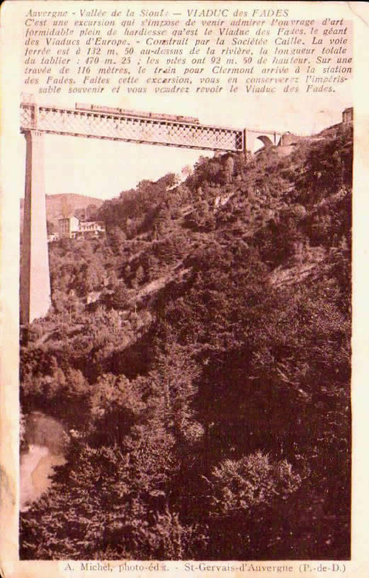 Cartes postales anciennes > CARTES POSTALES > carte postale ancienne > cartes-postales-ancienne.com Auvergne rhone alpes Puy de dome Saint Gervais D Auvergne