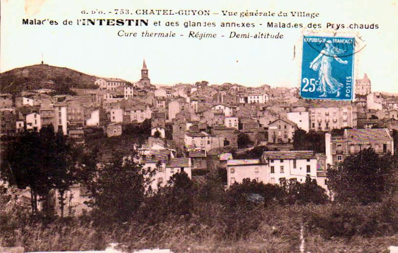 Cartes postales anciennes > CARTES POSTALES > carte postale ancienne > cartes-postales-ancienne.com Auvergne rhone alpes Puy de dome Chatel-Guyon