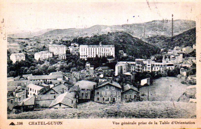 Cartes postales anciennes > CARTES POSTALES > carte postale ancienne > cartes-postales-ancienne.com Auvergne rhone alpes Puy de dome Chatel-Guyon