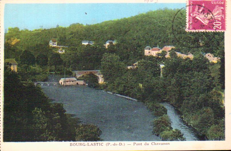 Cartes postales anciennes > CARTES POSTALES > carte postale ancienne > cartes-postales-ancienne.com Auvergne rhone alpes Puy de dome Bourg Lastic