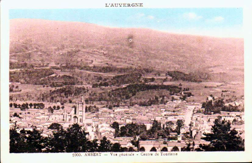 Cartes postales anciennes > CARTES POSTALES > carte postale ancienne > cartes-postales-ancienne.com Auvergne rhone alpes Puy de dome Ambert