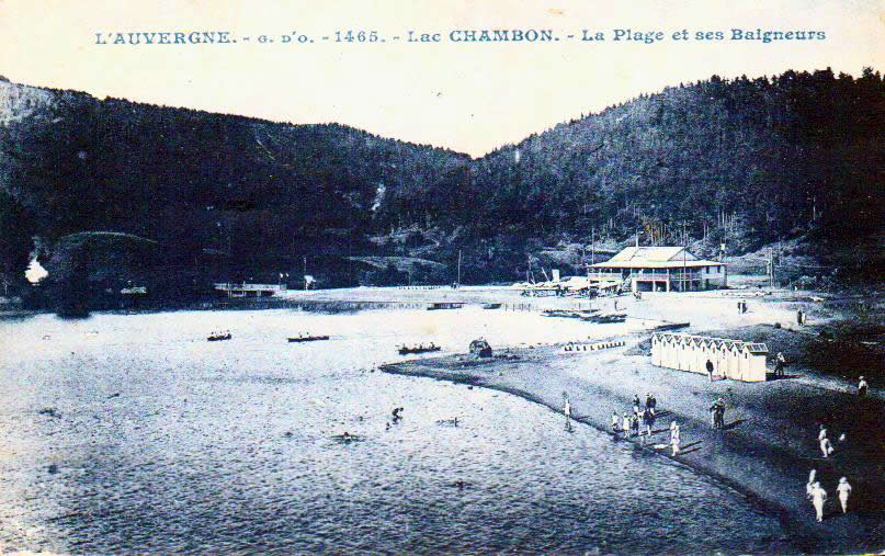 Cartes postales anciennes > CARTES POSTALES > carte postale ancienne > cartes-postales-ancienne.com Auvergne rhone alpes Puy de dome Chambon Sur Lac