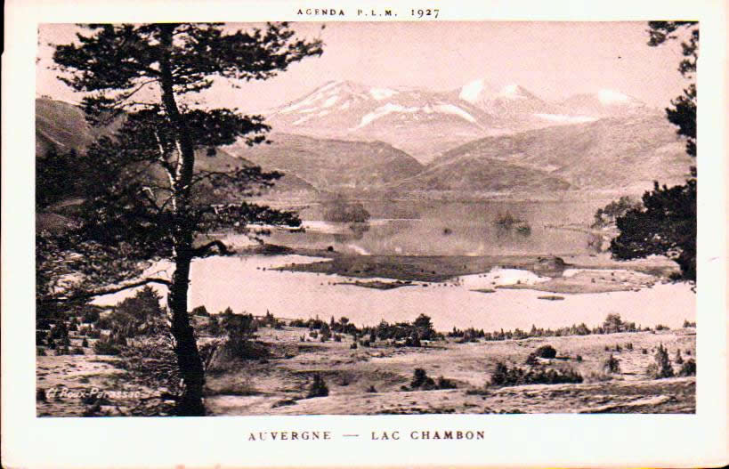 Cartes postales anciennes > CARTES POSTALES > carte postale ancienne > cartes-postales-ancienne.com Auvergne rhone alpes Puy de dome Chambon Sur Lac