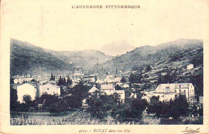 Cartes postales anciennes > CARTES POSTALES > carte postale ancienne > cartes-postales-ancienne.com Auvergne rhone alpes Puy de dome Royat