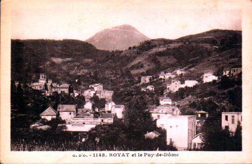 Cartes postales anciennes > CARTES POSTALES > carte postale ancienne > cartes-postales-ancienne.com Auvergne rhone alpes Puy de dome Royat