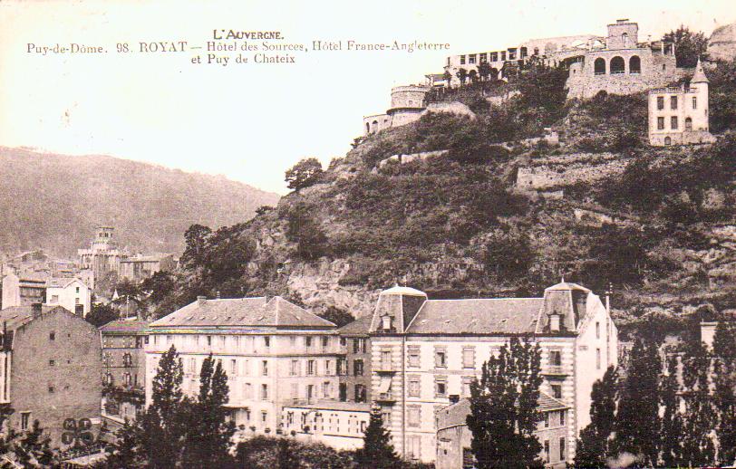 Cartes postales anciennes > CARTES POSTALES > carte postale ancienne > cartes-postales-ancienne.com Auvergne rhone alpes Puy de dome Royat