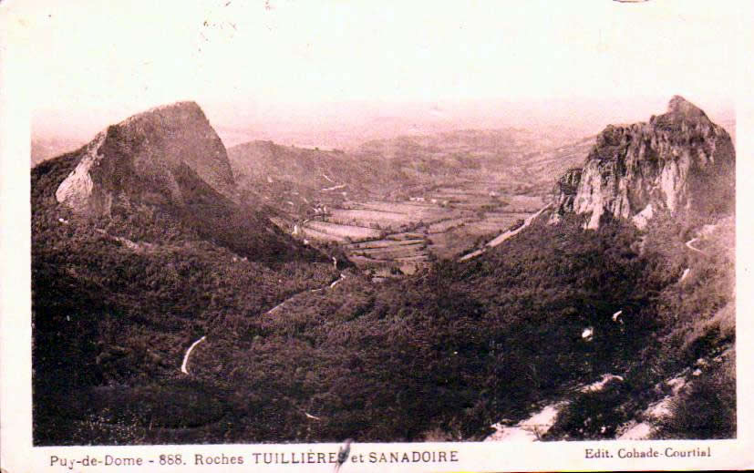 Cartes postales anciennes > CARTES POSTALES > carte postale ancienne > cartes-postales-ancienne.com Auvergne rhone alpes Puy de dome Rochefort Montagne
