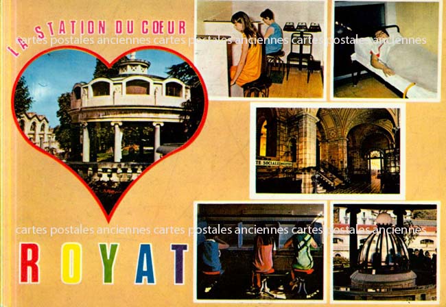 Cartes postales anciennes > CARTES POSTALES > carte postale ancienne > cartes-postales-ancienne.com Auvergne rhone alpes Puy de dome Royat