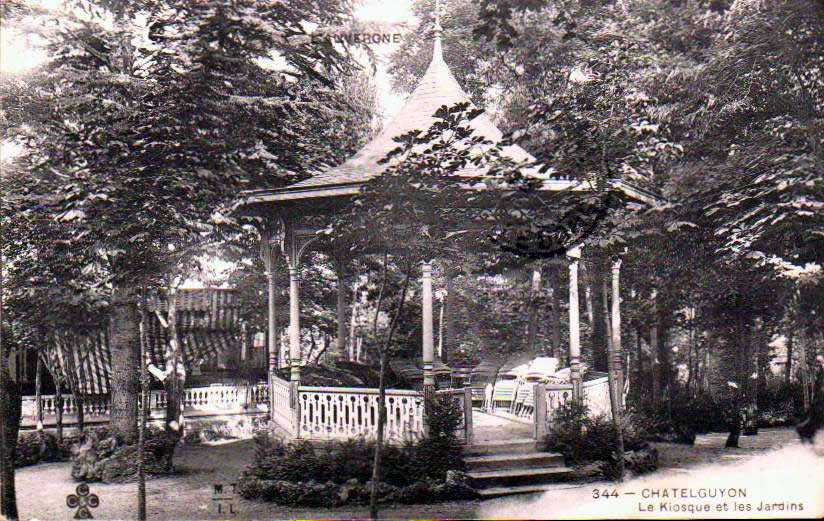 Cartes postales anciennes > CARTES POSTALES > carte postale ancienne > cartes-postales-ancienne.com Auvergne rhone alpes Puy de dome Chatel-Guyon