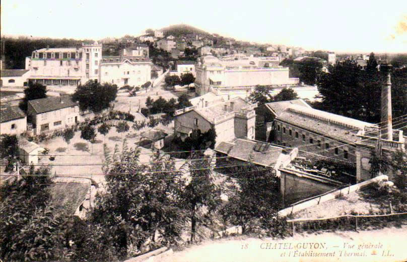 Cartes postales anciennes > CARTES POSTALES > carte postale ancienne > cartes-postales-ancienne.com Auvergne rhone alpes Puy de dome Chatel-Guyon
