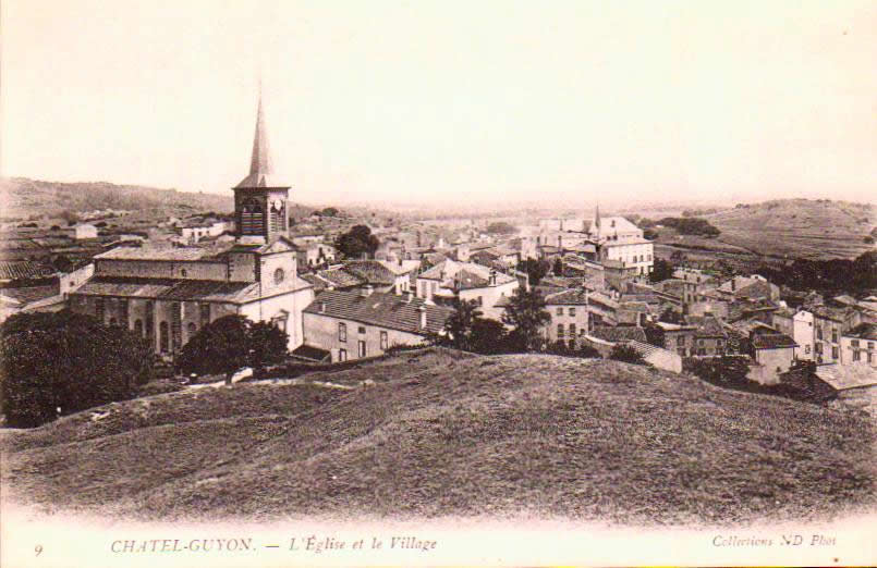 Cartes postales anciennes > CARTES POSTALES > carte postale ancienne > cartes-postales-ancienne.com Auvergne rhone alpes Puy de dome Chatel-Guyon