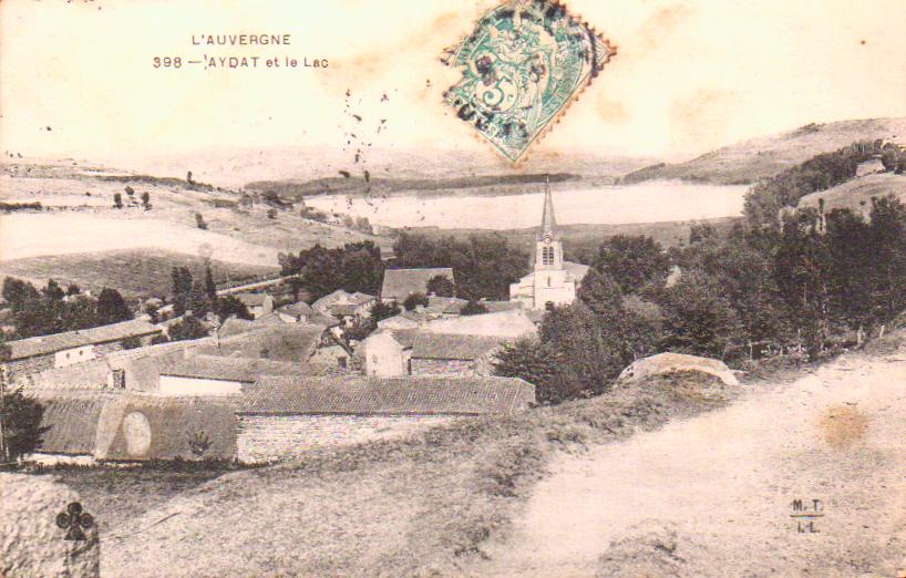 Cartes postales anciennes > CARTES POSTALES > carte postale ancienne > cartes-postales-ancienne.com Auvergne rhone alpes Puy de dome Aydat