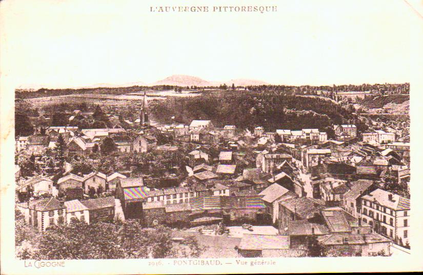 Cartes postales anciennes > CARTES POSTALES > carte postale ancienne > cartes-postales-ancienne.com Auvergne rhone alpes Puy de dome Pontgibaud