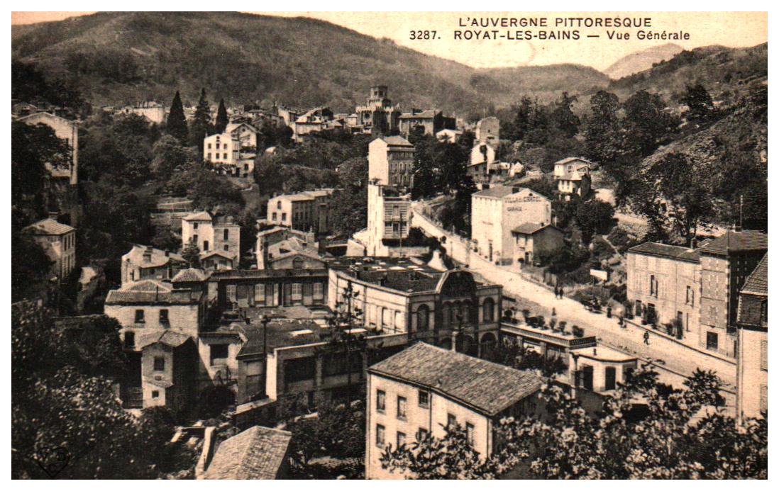 Cartes postales anciennes > CARTES POSTALES > carte postale ancienne > cartes-postales-ancienne.com Auvergne rhone alpes Puy de dome Royat