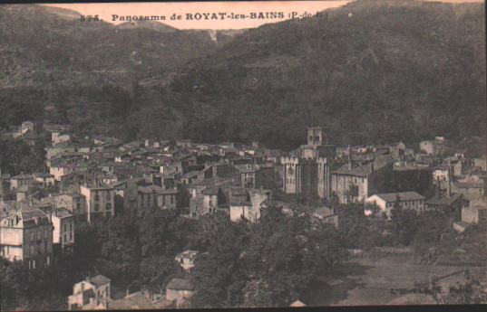 Cartes postales anciennes > CARTES POSTALES > carte postale ancienne > cartes-postales-ancienne.com Auvergne rhone alpes Puy de dome Royat