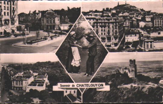 Cartes postales anciennes > CARTES POSTALES > carte postale ancienne > cartes-postales-ancienne.com Auvergne rhone alpes Puy de dome Chatel-Guyon