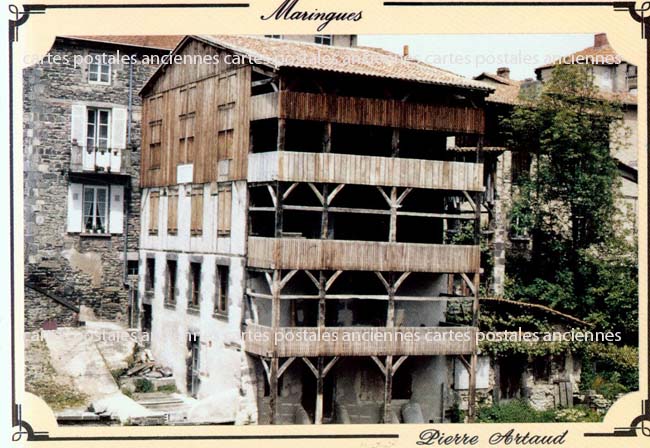 Cartes postales anciennes > CARTES POSTALES > carte postale ancienne > cartes-postales-ancienne.com Auvergne rhone alpes Puy de dome Maringues