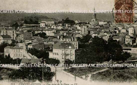 Cartes postales anciennes > CARTES POSTALES > carte postale ancienne > cartes-postales-ancienne.com Auvergne rhone alpes Puy de dome Chatel-Guyon