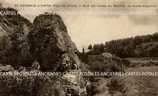 Cartes postales anciennes > CARTES POSTALES > carte postale ancienne > cartes-postales-ancienne.com Auvergne rhone alpes Puy de dome Saint Germain L Herm