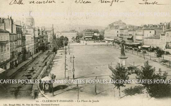 Cartes postales anciennes > CARTES POSTALES > carte postale ancienne > cartes-postales-ancienne.com Auvergne rhone alpes Puy de dome Clermont Ferrand