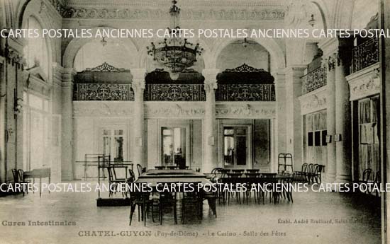 Cartes postales anciennes > CARTES POSTALES > carte postale ancienne > cartes-postales-ancienne.com Auvergne rhone alpes Puy de dome Chatel-Guyon