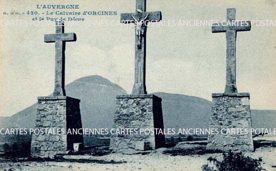 Cartes postales anciennes > CARTES POSTALES > carte postale ancienne > cartes-postales-ancienne.com Auvergne rhone alpes Puy de dome Orcines