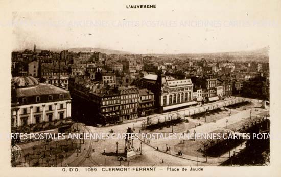 Cartes postales anciennes > CARTES POSTALES > carte postale ancienne > cartes-postales-ancienne.com Auvergne rhone alpes Puy de dome Clermont Ferrand