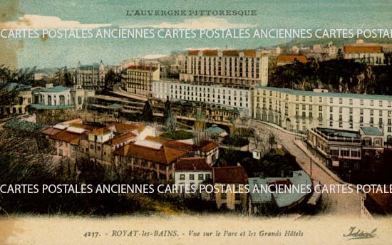 Cartes postales anciennes > CARTES POSTALES > carte postale ancienne > cartes-postales-ancienne.com Auvergne rhone alpes Puy de dome Royat