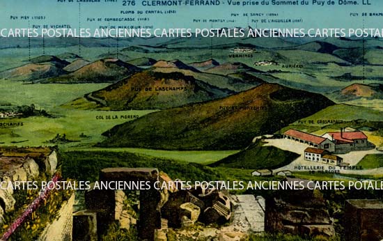 Cartes postales anciennes > CARTES POSTALES > carte postale ancienne > cartes-postales-ancienne.com Auvergne rhone alpes Puy de dome Clermont Ferrand