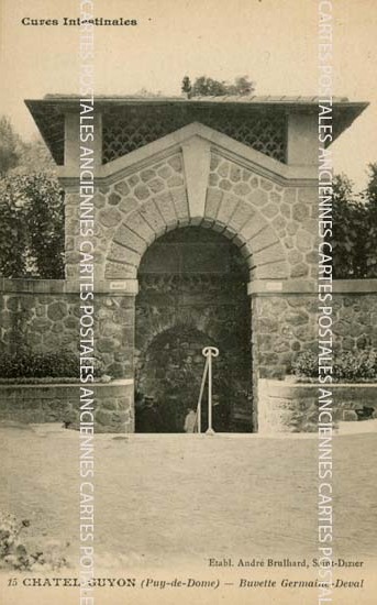 Cartes postales anciennes > CARTES POSTALES > carte postale ancienne > cartes-postales-ancienne.com Auvergne rhone alpes Puy de dome Chatel-Guyon