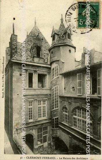Cartes postales anciennes > CARTES POSTALES > carte postale ancienne > cartes-postales-ancienne.com Auvergne rhone alpes Puy de dome Clermont Ferrand