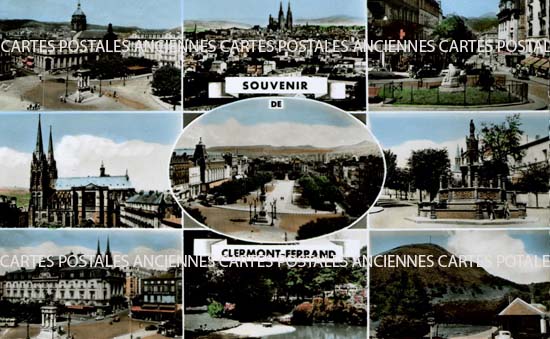 Cartes postales anciennes > CARTES POSTALES > carte postale ancienne > cartes-postales-ancienne.com Auvergne rhone alpes Puy de dome Clermont Ferrand