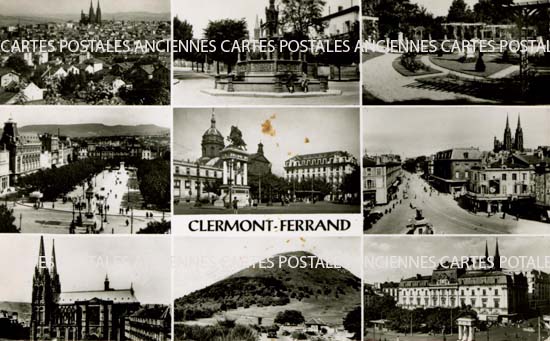 Cartes postales anciennes > CARTES POSTALES > carte postale ancienne > cartes-postales-ancienne.com Auvergne rhone alpes Puy de dome Clermont Ferrand