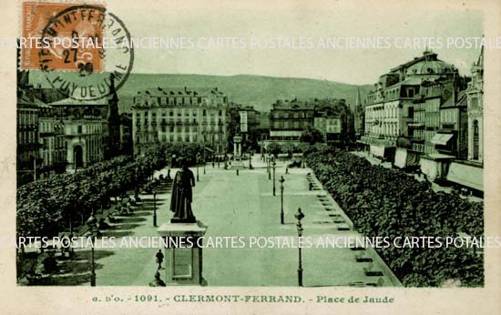 Cartes postales anciennes > CARTES POSTALES > carte postale ancienne > cartes-postales-ancienne.com Auvergne rhone alpes Puy de dome Clermont Ferrand
