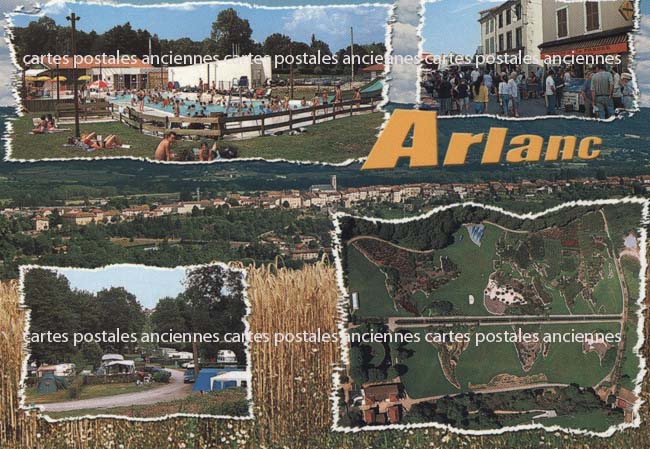 Cartes postales anciennes > CARTES POSTALES > carte postale ancienne > cartes-postales-ancienne.com Auvergne rhone alpes Puy de dome Arlanc