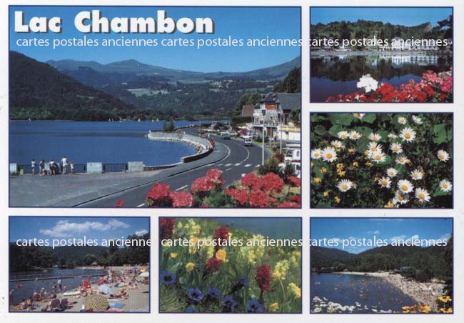 Cartes postales anciennes > CARTES POSTALES > carte postale ancienne > cartes-postales-ancienne.com Auvergne rhone alpes Puy de dome Chambon Sur Lac