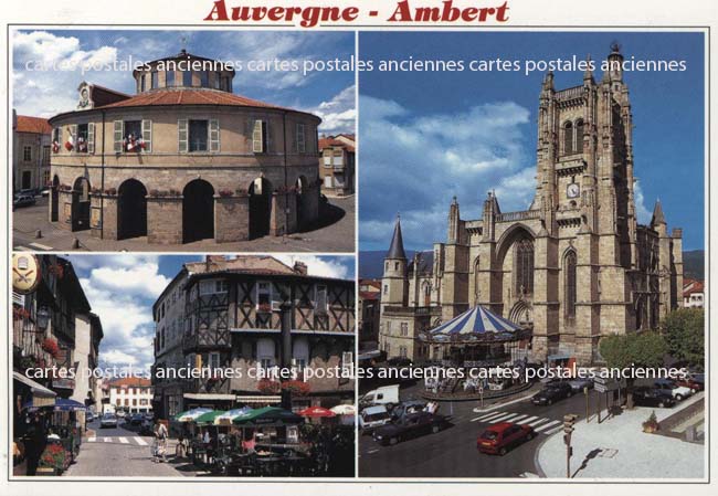 Cartes postales anciennes > CARTES POSTALES > carte postale ancienne > cartes-postales-ancienne.com Auvergne rhone alpes Puy de dome Ambert