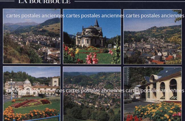 Cartes postales anciennes > CARTES POSTALES > carte postale ancienne > cartes-postales-ancienne.com Auvergne rhone alpes Puy de dome La Bourboule