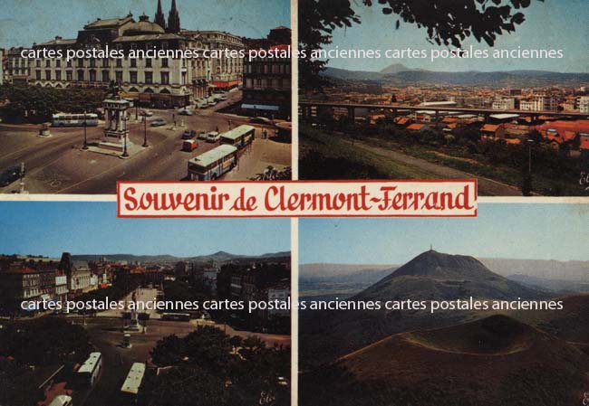 Cartes postales anciennes > CARTES POSTALES > carte postale ancienne > cartes-postales-ancienne.com Auvergne rhone alpes Puy de dome Clermont Ferrand