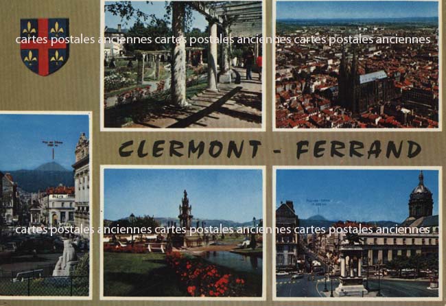 Cartes postales anciennes > CARTES POSTALES > carte postale ancienne > cartes-postales-ancienne.com Auvergne rhone alpes Puy de dome Clermont Ferrand