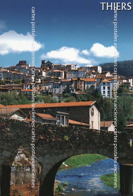 Cartes postales anciennes > CARTES POSTALES > carte postale ancienne > cartes-postales-ancienne.com Auvergne rhone alpes Puy de dome Thiers