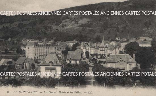 Cartes postales anciennes > CARTES POSTALES > carte postale ancienne > cartes-postales-ancienne.com Auvergne rhone alpes Puy de dome Mont Dore