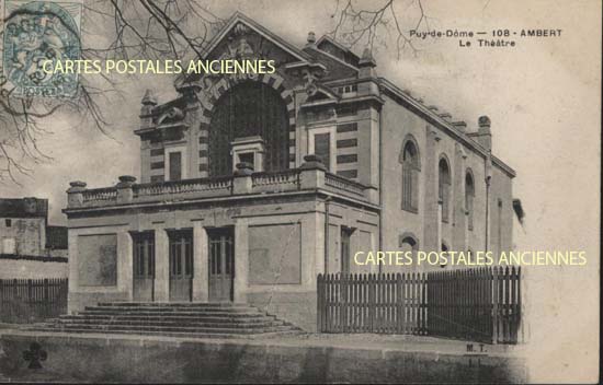 Cartes postales anciennes > CARTES POSTALES > carte postale ancienne > cartes-postales-ancienne.com Auvergne rhone alpes Puy de dome Ambert