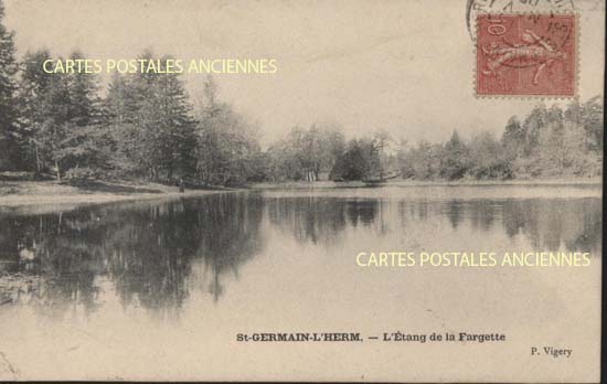 Cartes postales anciennes > CARTES POSTALES > carte postale ancienne > cartes-postales-ancienne.com Auvergne rhone alpes Puy de dome Saint Germain L Herm