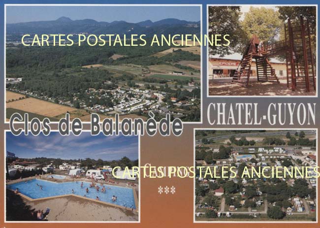 Cartes postales anciennes > CARTES POSTALES > carte postale ancienne > cartes-postales-ancienne.com Auvergne rhone alpes Puy de dome Chatel-Guyon